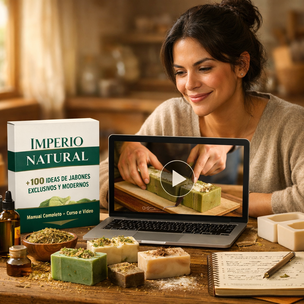 IMPERIO NATURAL (CURSO EN VIDEO + 100 IDEAS + 6 BONUS DE REGALO🎁)